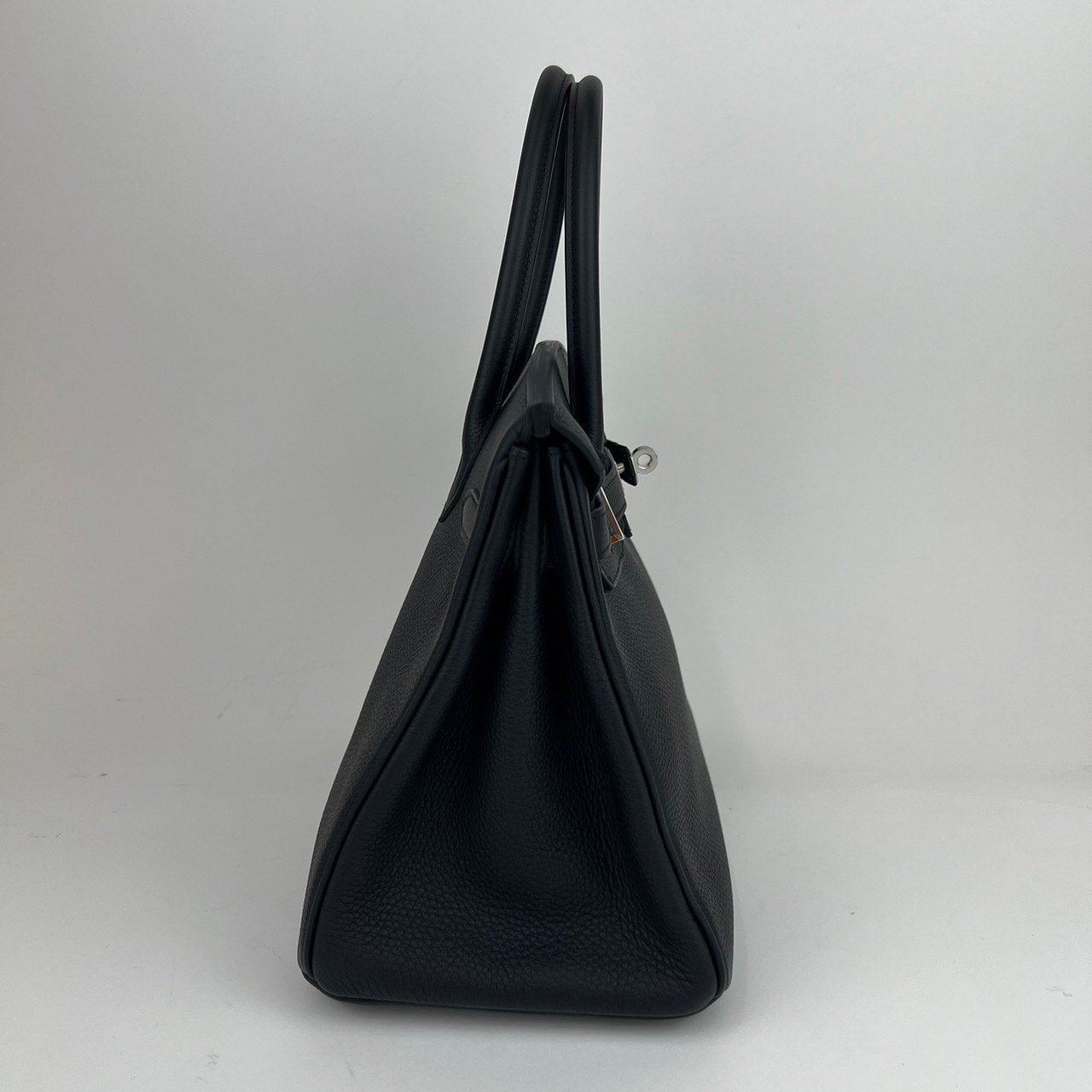 Birkin30 バーキン30 Noir ノワール Togo トゴ PHW シルバー金具 B刻