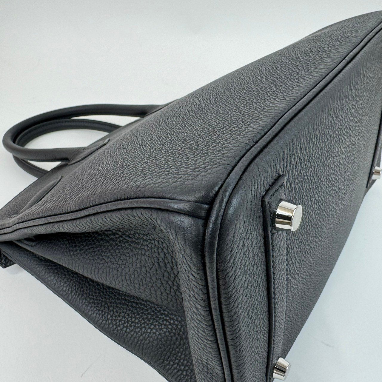 Birkin30 バーキン30 Noir ノワール Togo トゴ PHW シルバー金具 B刻