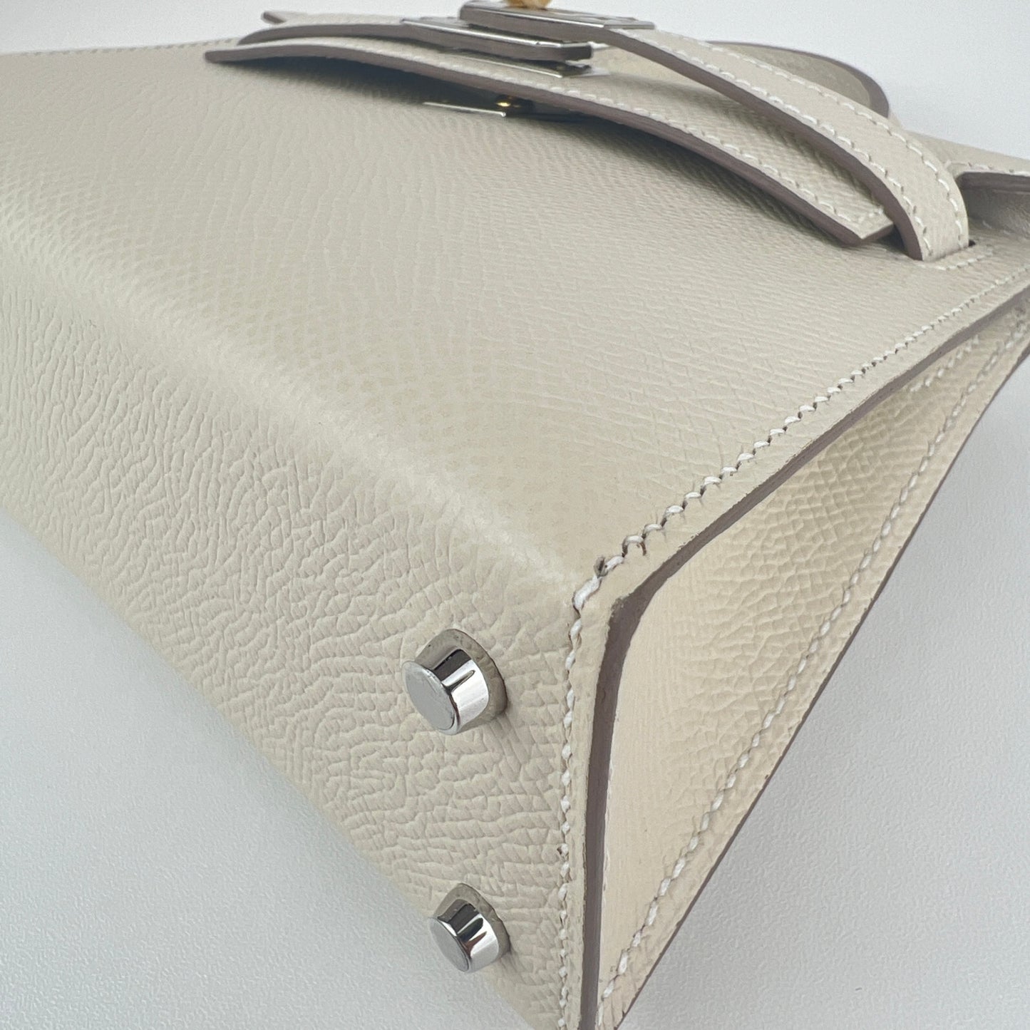 Mini kelly ミニケリー Craie クレ EHW エレクトラム金具 Epsom エプソン Stamp-K K刻印