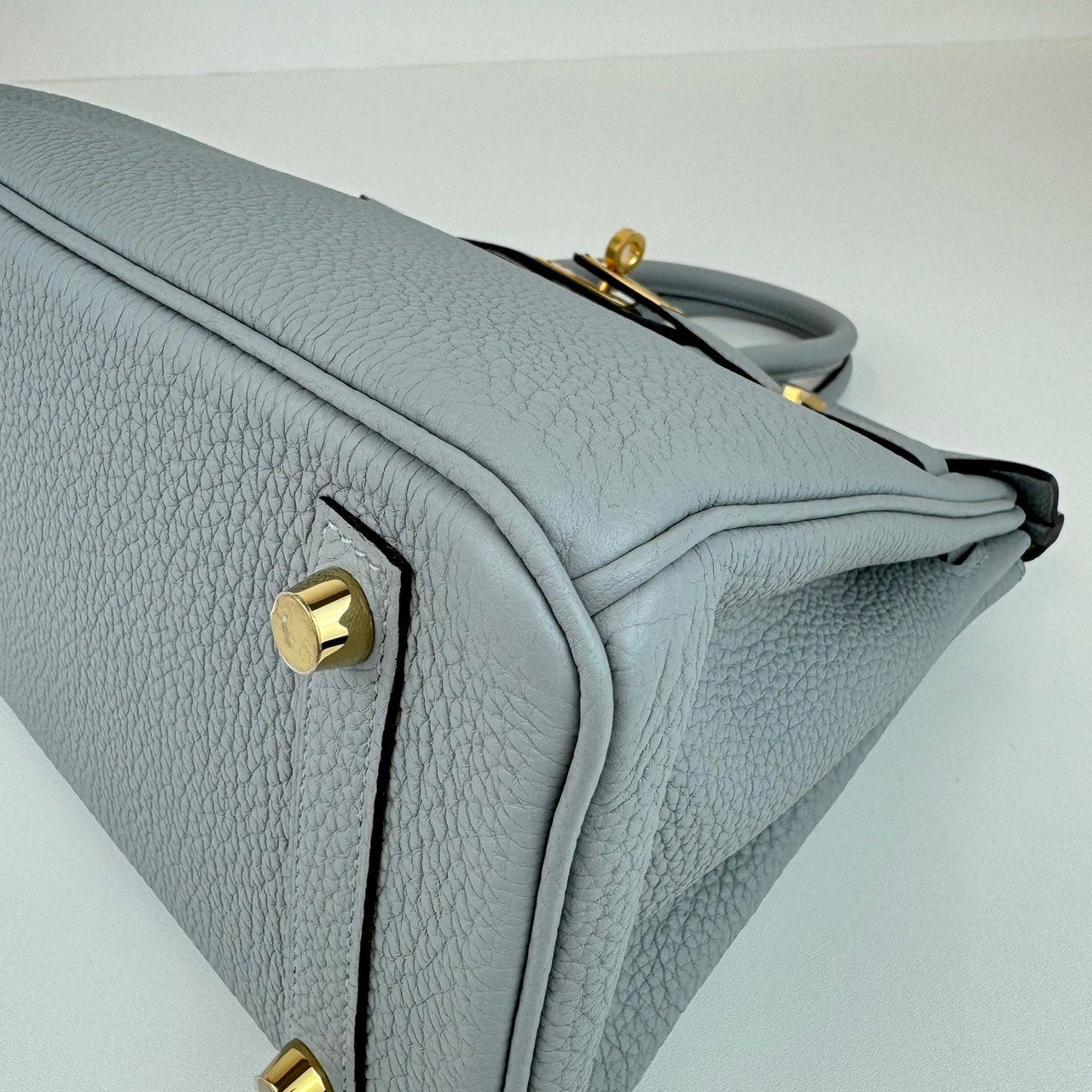 Birkin25 バーキン25 Blue glacier ブルーグラシエ GHW ゴールド金具 Togo トゴ Stamp-W W刻