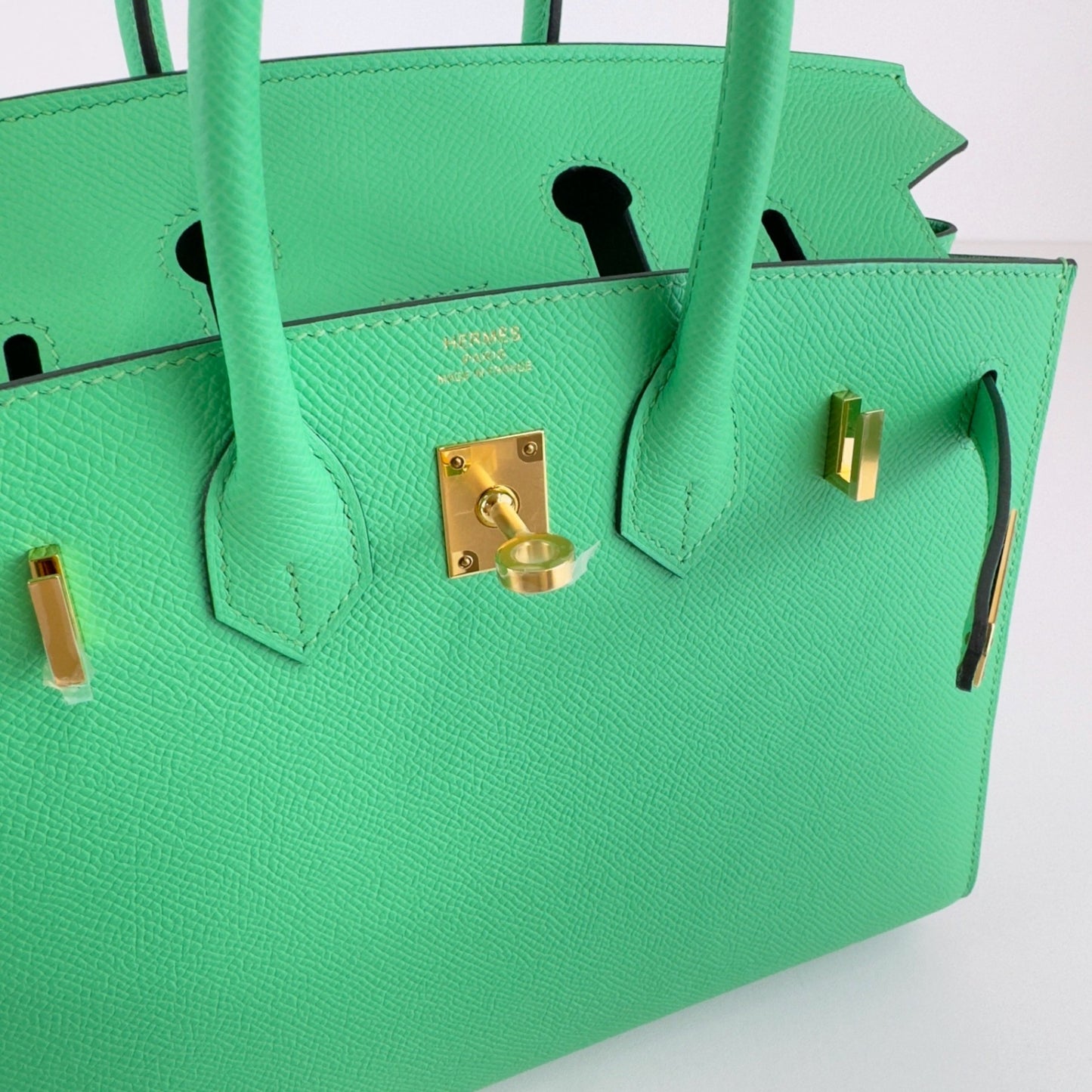 Birkin25 sellier バーキン25 セリエ Vert comic ヴェールコミック GHW ゴールド金具 W刻 Epsom エプソン