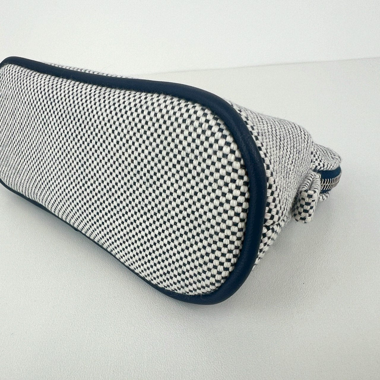 Hermès エルメス Trousse Bolide Casaque mini mini ボリードポーチ カザック ミニミニ 綿100% Marine マリン