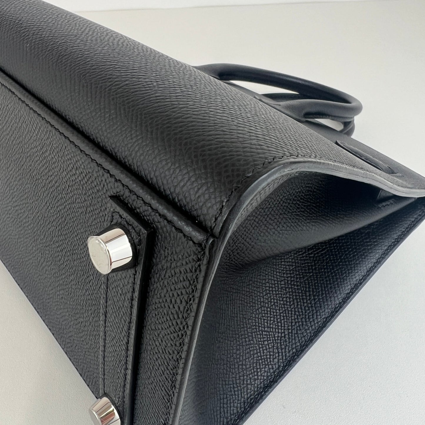 Hermès エルメス Birkin25 sellier バーキン25セリエ Stamp-W W刻印 Epsom エプソン Black ブラック PHW シルバー金具
