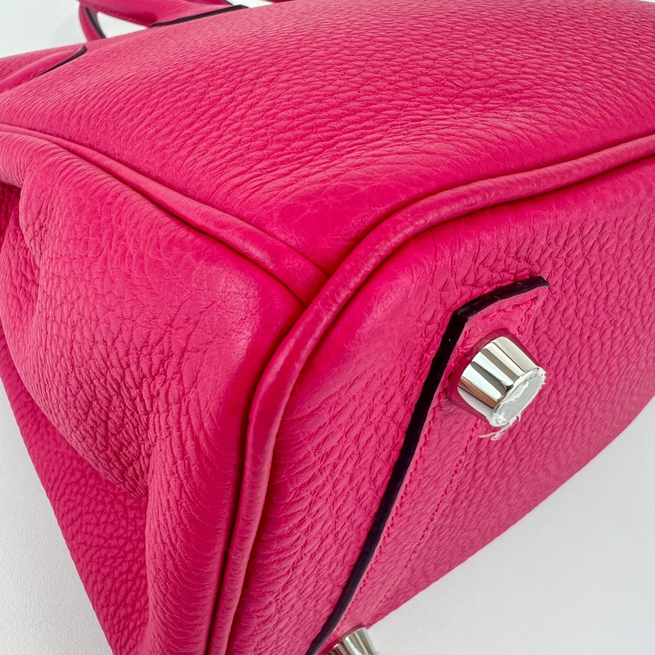 Hermès エルメス Birkin25 バーキン25 Stamp-U U刻印 Togo トゴ Rose mexico ローズメキシコ PHW シルバー金具