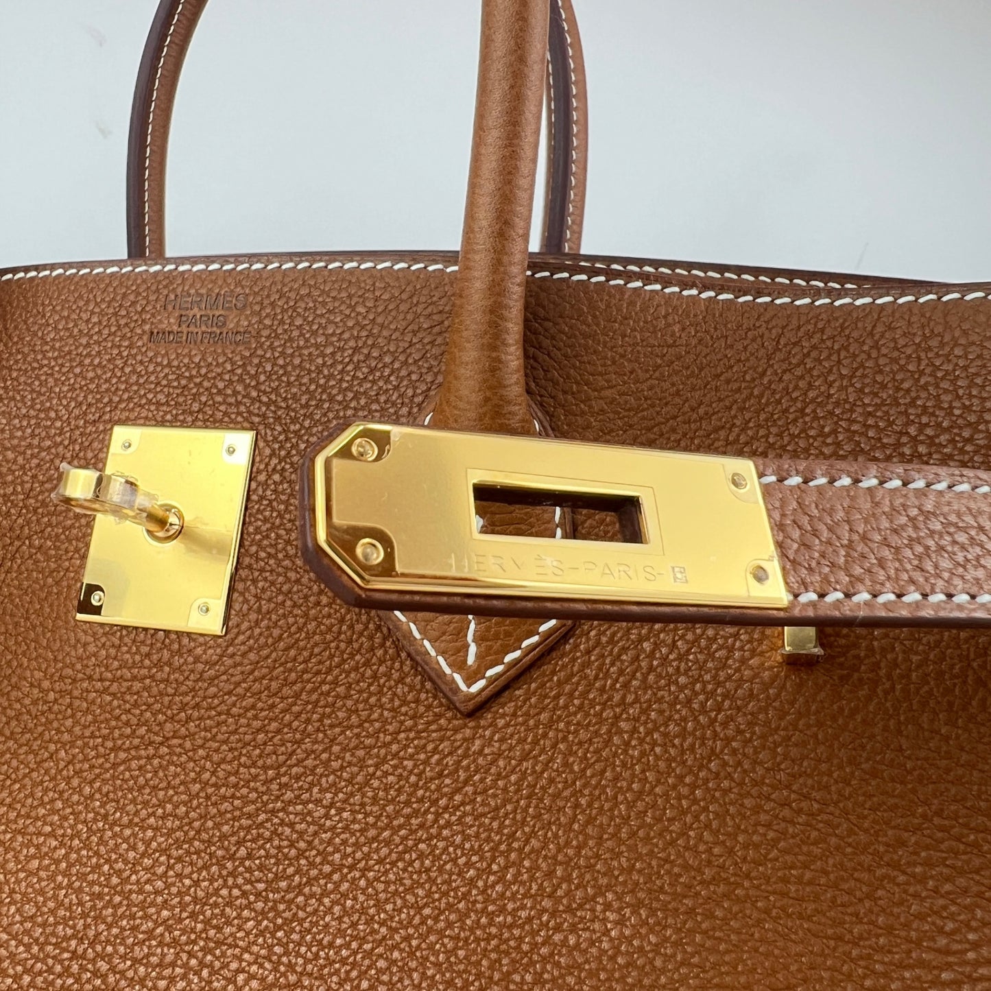 Birkin35 バーキン35 Gold ゴールド GHW ゴールド金具 Stamp-K K刻印 Veau Barenia バレニア