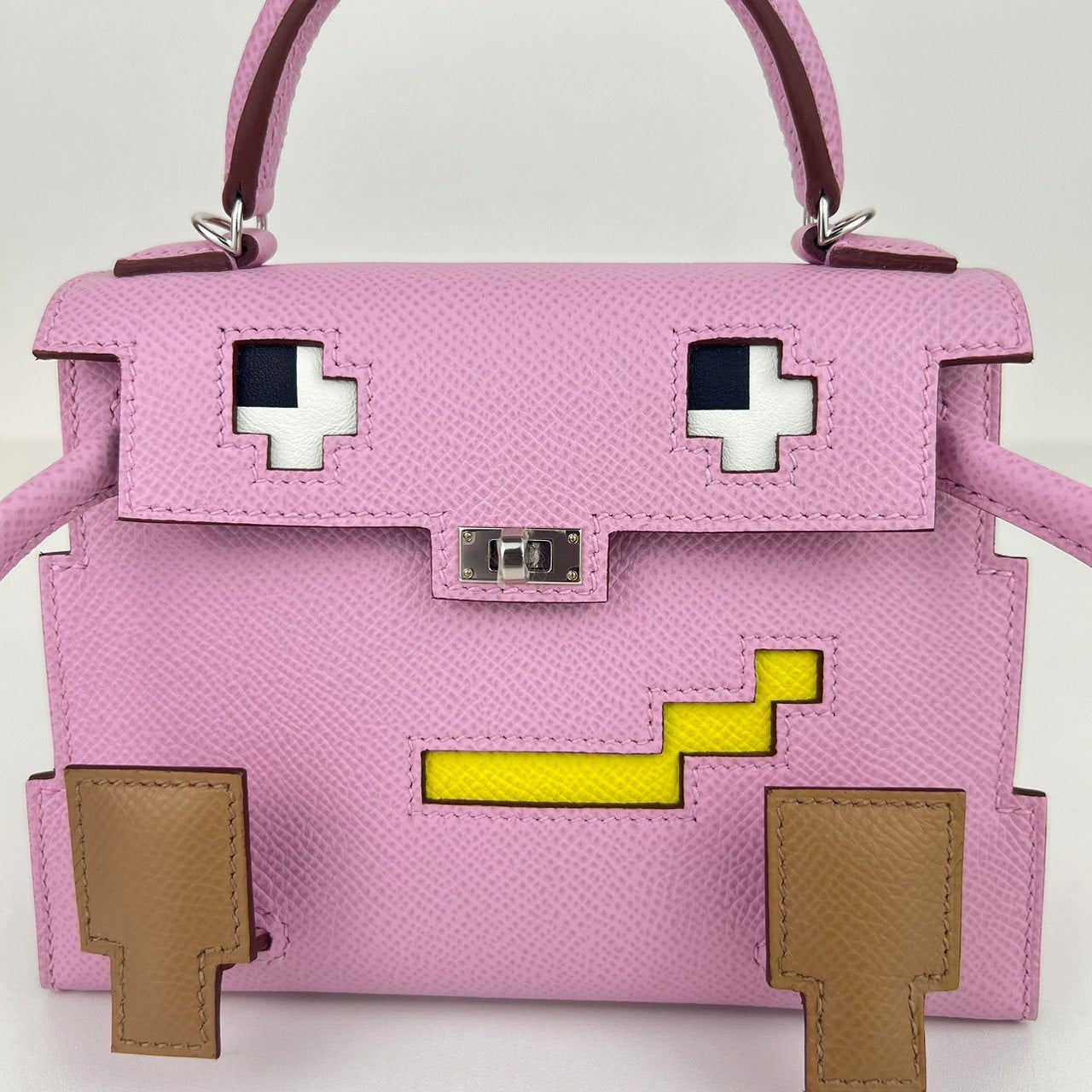 Kelly doll pict ケリードールピクト Mauve sylvester モーヴシルベストル PHW シルバー金具 Epsom エプソン Stamp-U U刻