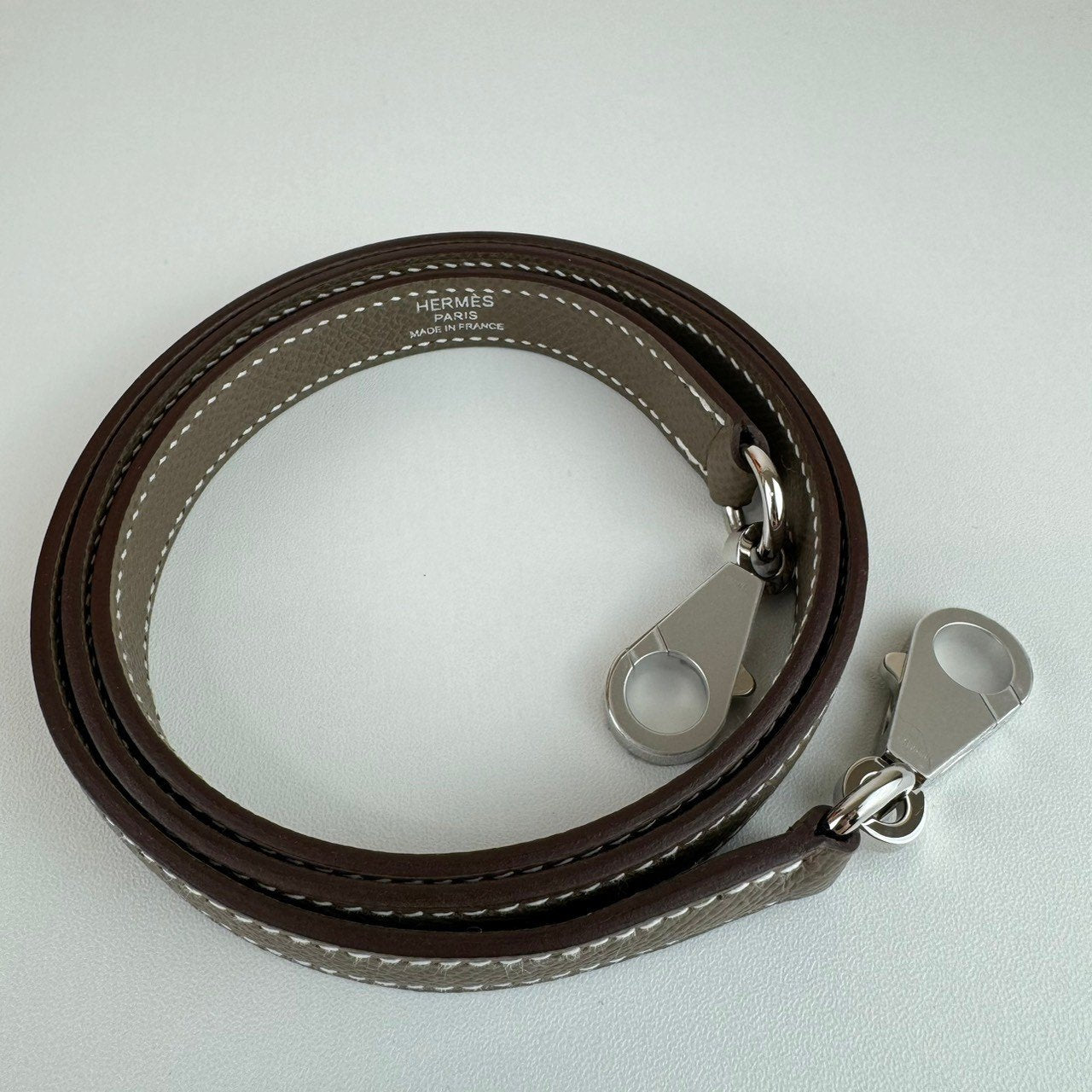 Kelly25 ケリー25 Etoupe エトープ PHW シルバー金具 W刻印 Epsom エプソン