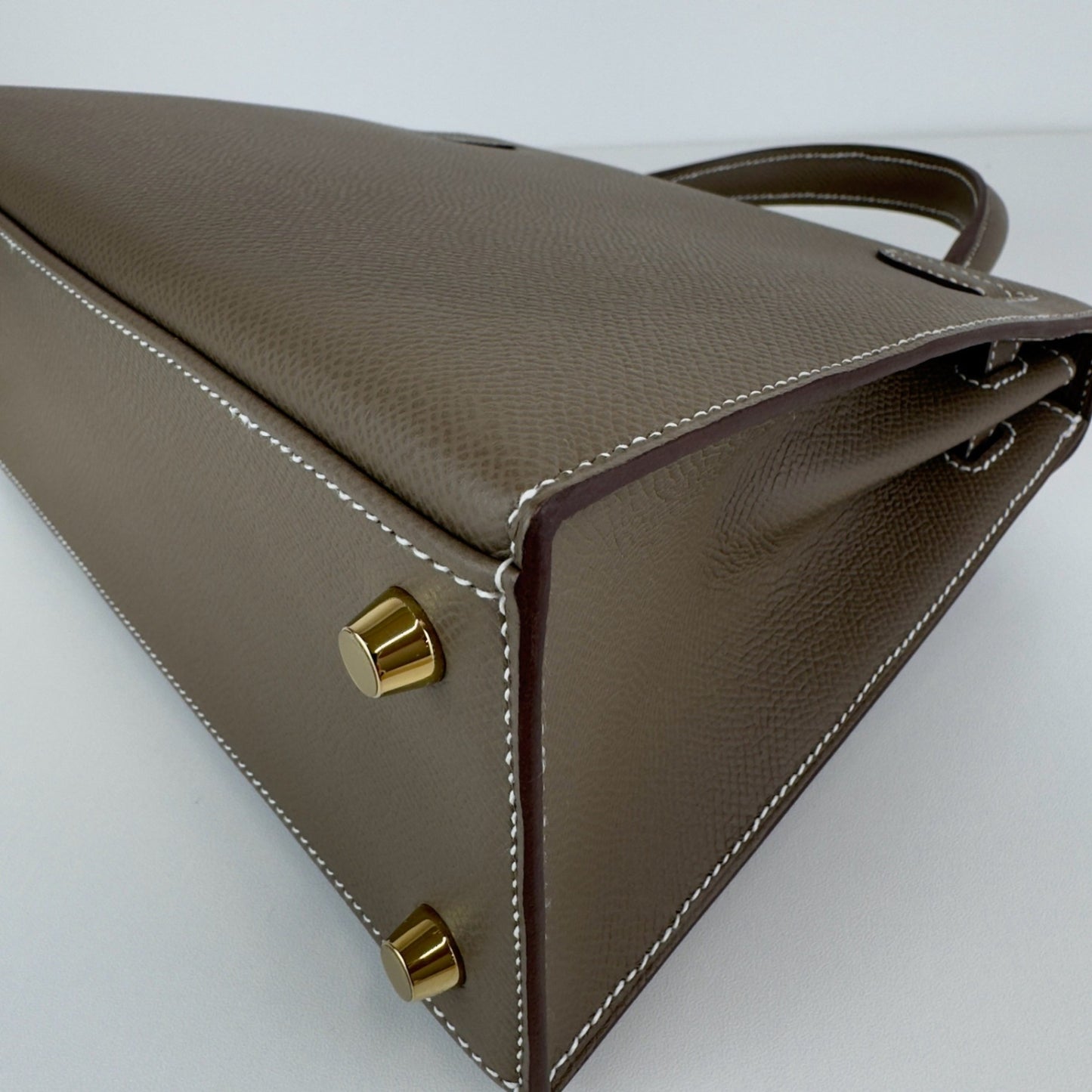 Kelly25 ケリー25 Etoupe エトープ GHW ゴールド金具 W刻印 Epsom エプソン