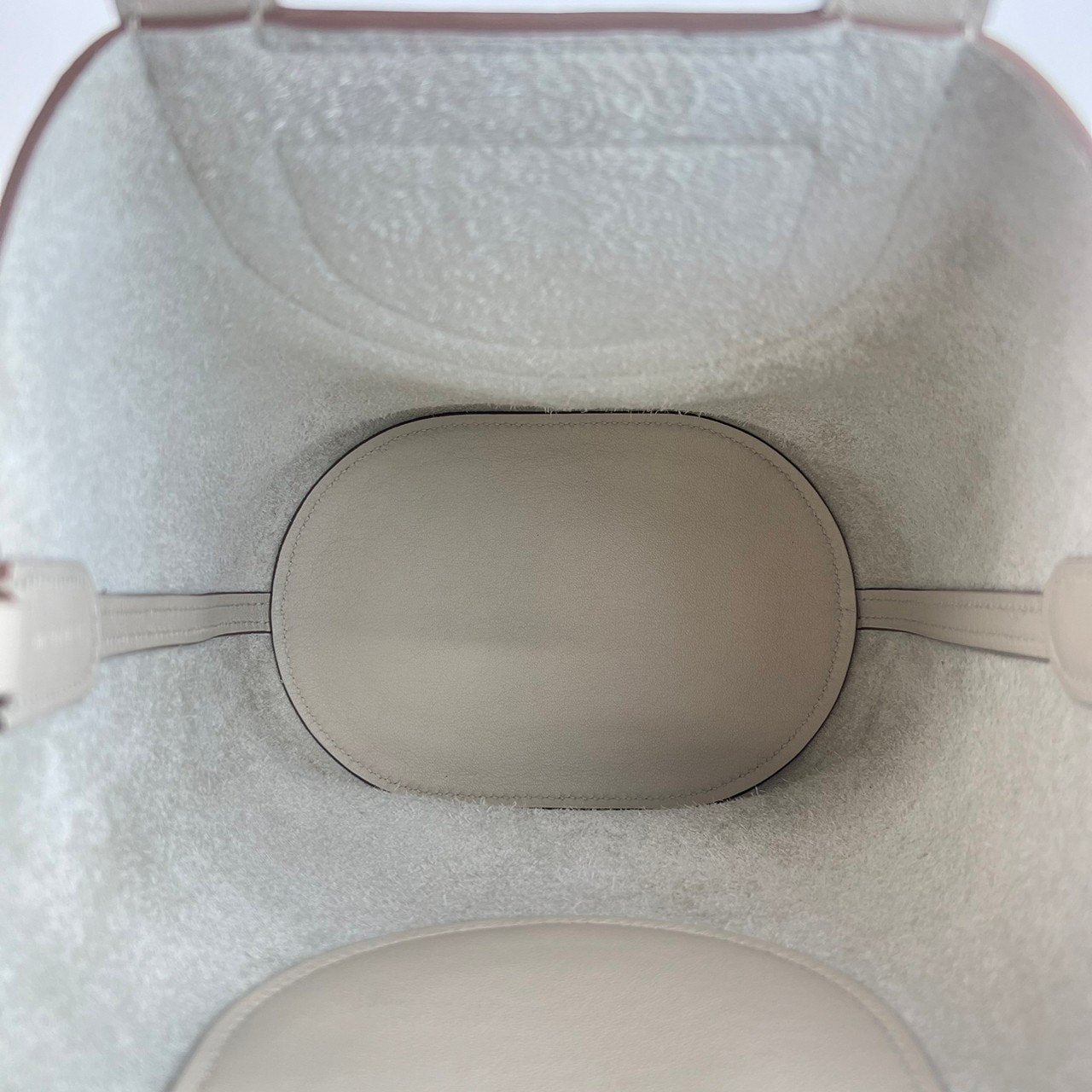 新品未使用 HERMES エルメス インザループ 18 IN THE ROOP 18 Craie クレ GHW ゴールド金具 Clemance トリヨンクレマンス B刻印 Stamp-B ハンドバッグ レディースバッグ