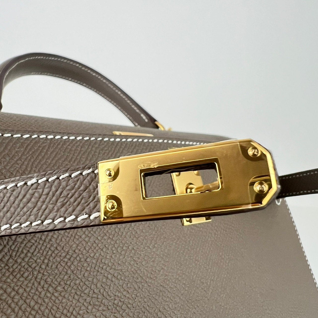 Kelly25 ケリー25 Etoupe エトープ GHW ゴールド金具 Epsom エプソン Stamp-W W刻印