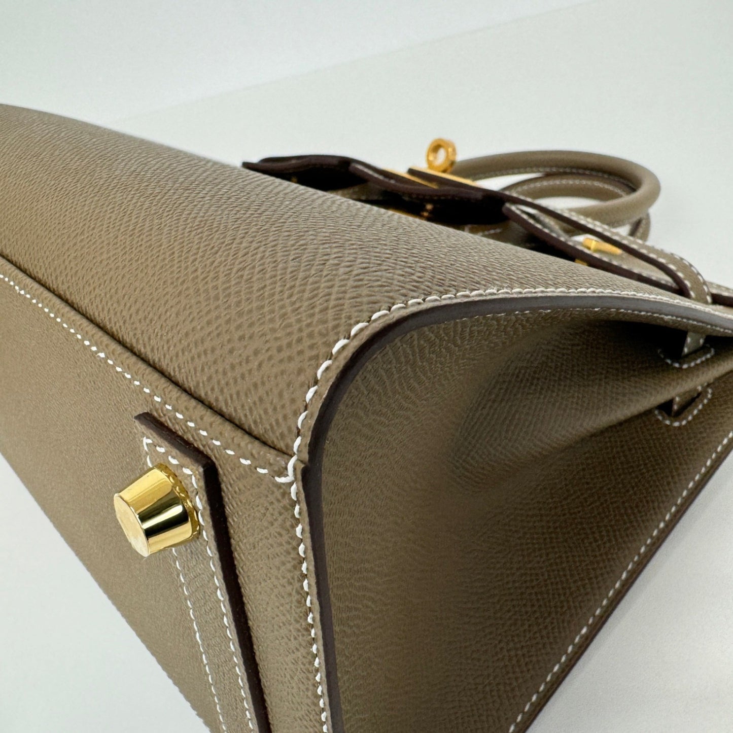 Birkin25 バーキン25 Etoupe エトープ Epsom エプソン GHW ゴールド金具 Stamp-W W刻印