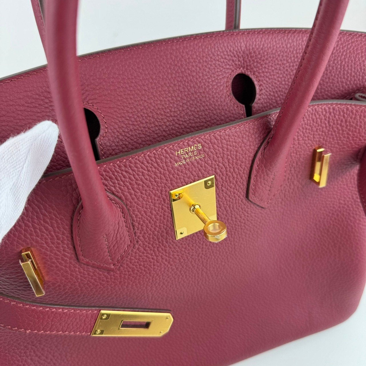 Birkin30 バーキン30 Ruby ルビー GHW ゴールド金具 Togo トゴ Stamp-B B刻印
