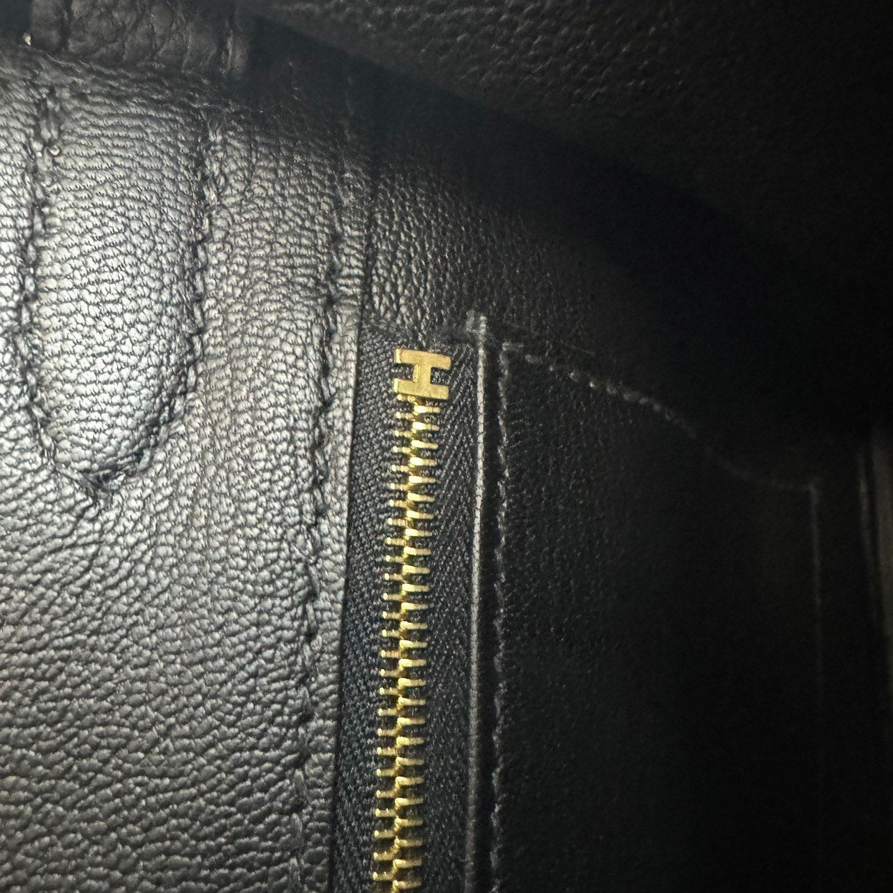 Birkin30 バーキン30 Noir ノワール Togo トゴ GHW ゴールド金具 Stamp-B B刻印