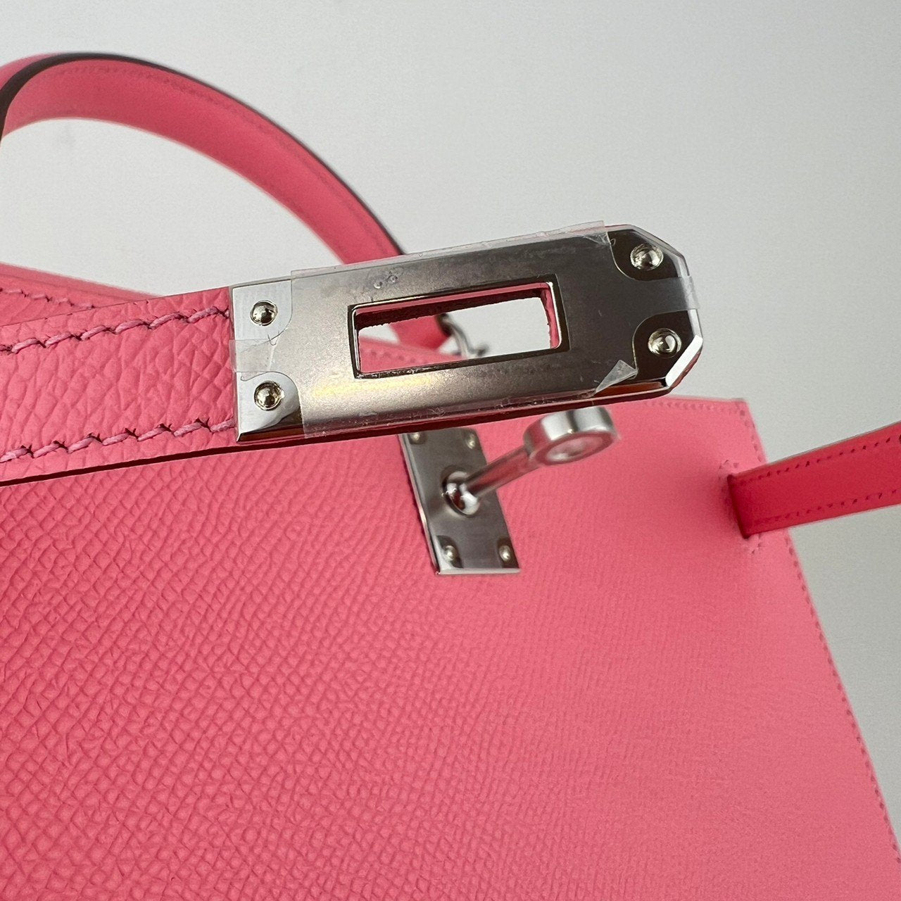 Kelly25 Rose confetti ローズコンフェッティ Epsom エプソン PHW シルバー金具 Stamp-Y Y刻印 2wayバッグ