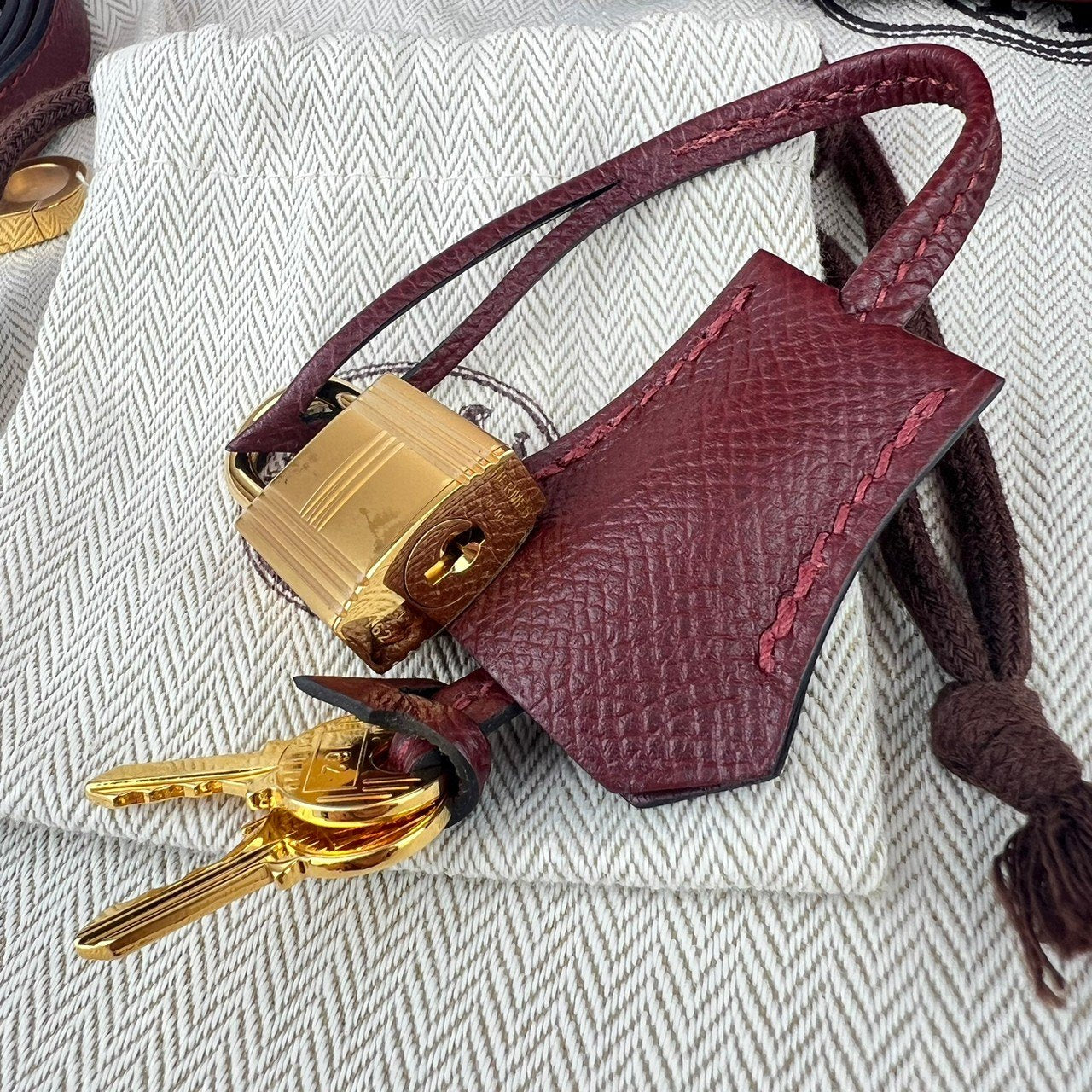 Kelly25 ケリー25 Rouge H ルージュアッシュ GHW ゴールド金具 Y刻印 Epsom エプソン