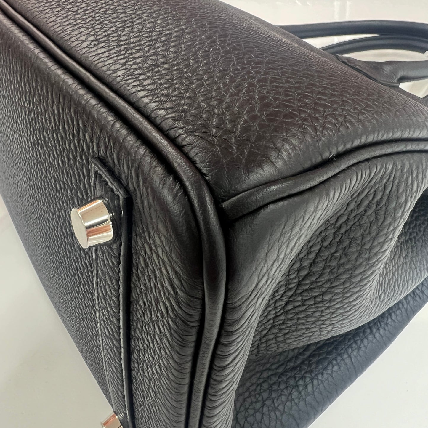 Birkin30 バーキン30 Stamp-K K刻印 Togo トゴ Black ブラック PHW シルバー金具