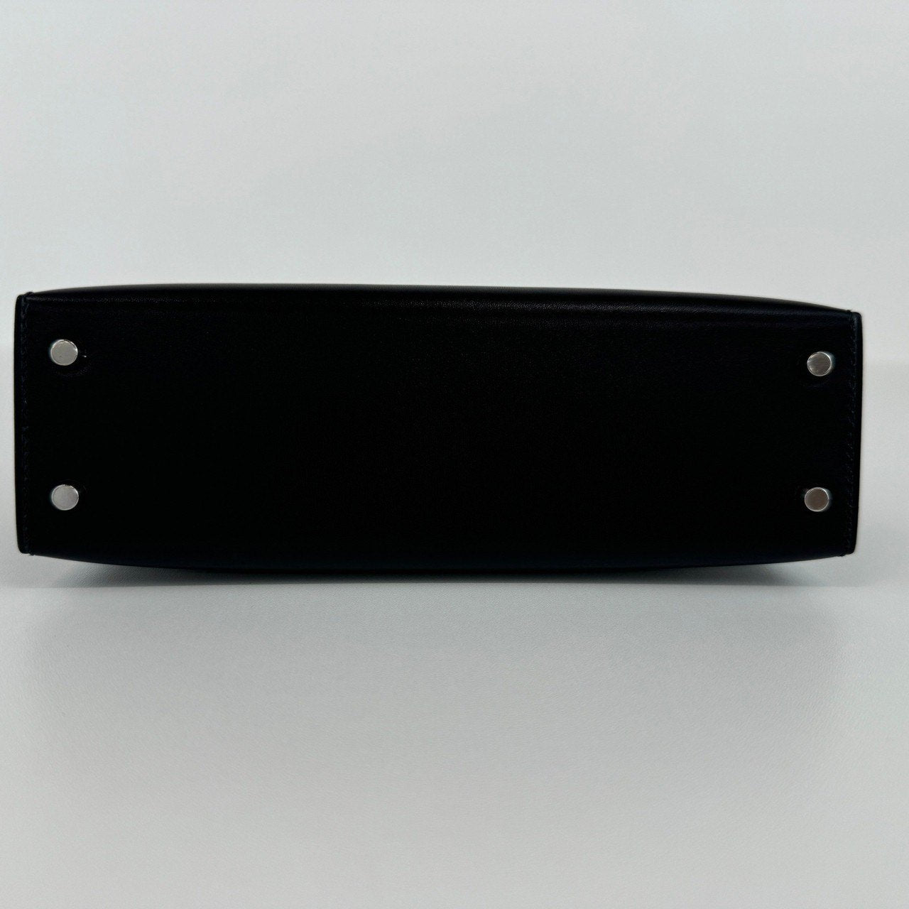 Mini kelly ミニケリー Black ブラック PHW シルバー金具 Box ボックス Stamp-U U刻印