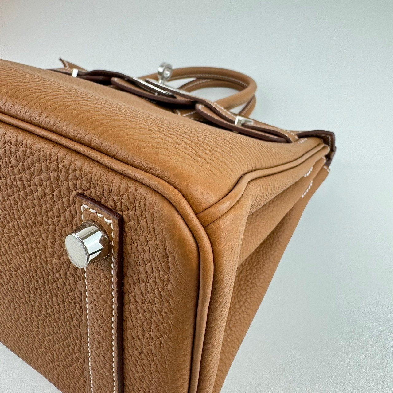 Birkin25 バーキン25 Gold ゴールド Togo トゴ PHW シルバー金具 Stamp-W W刻印