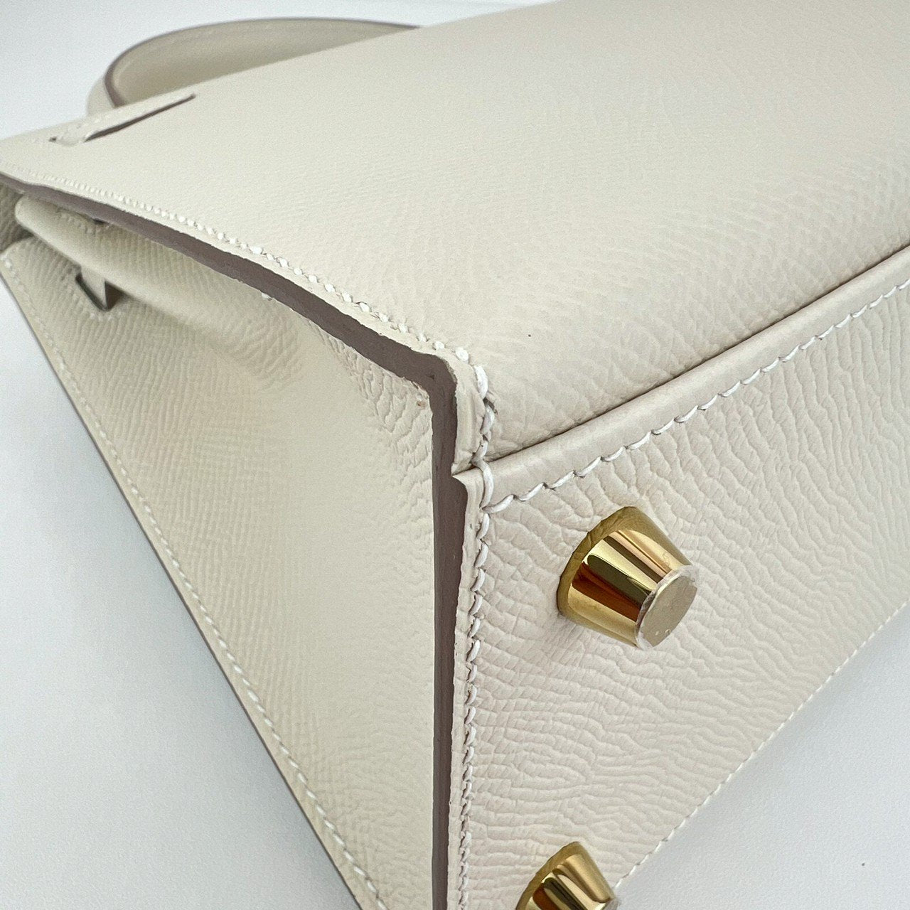 Kelly25 ケリー25 Craie クレ GHW ゴールド金具 Epsom エプソン Stamp-W W刻印