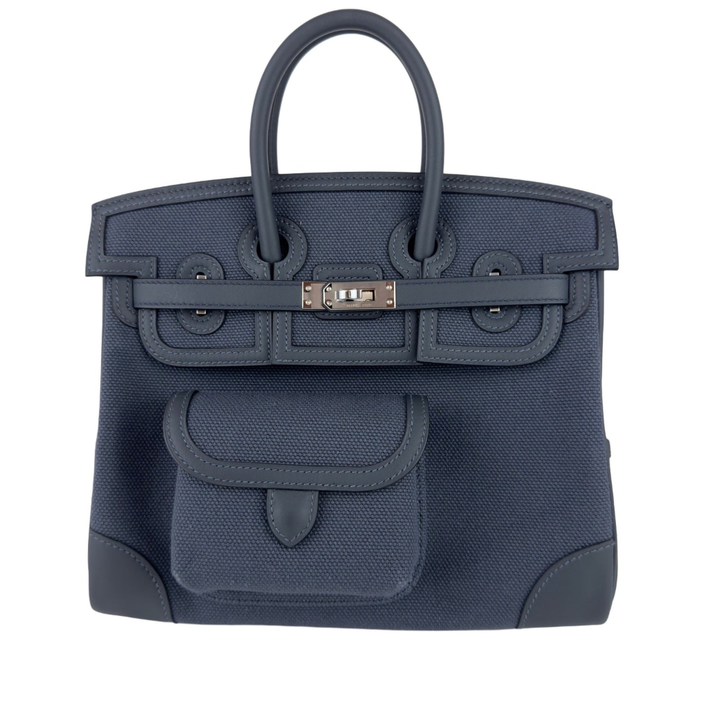 Birkin25 cargo バーキン25 カーゴ Gris misty グリミスティ Toile gieland/Swift トワルゴエラン/スイフト PHW シルバー金具 Stamp-W W刻印