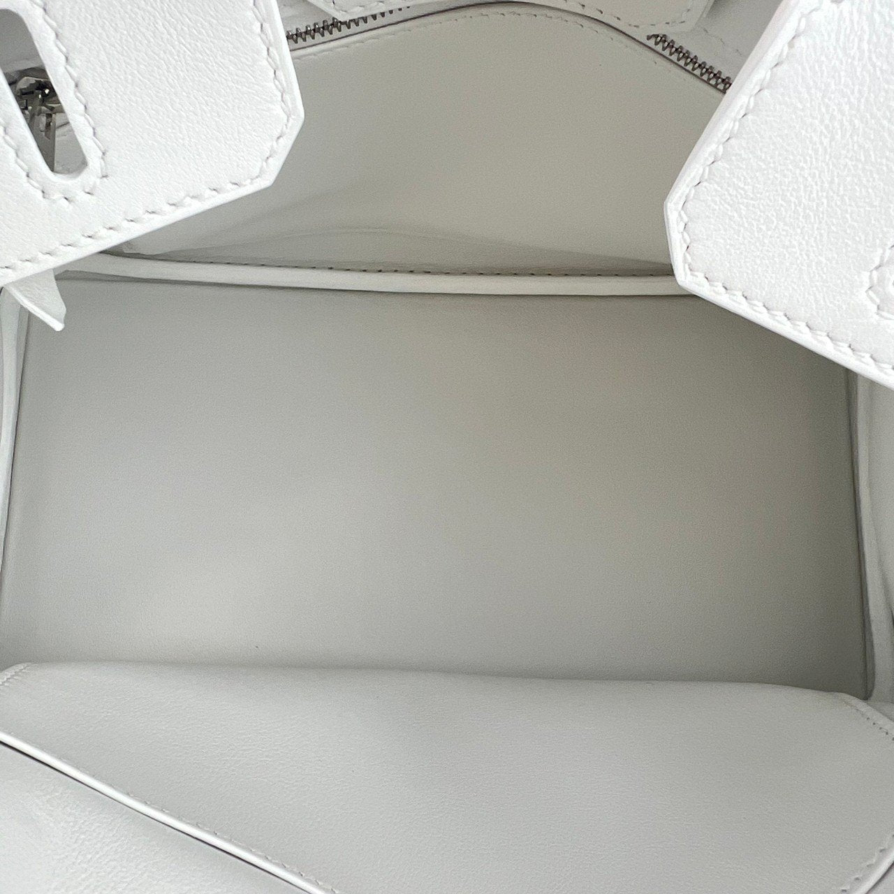 Birkin25 バーキン25 New white ニューホワイト Swift スイフト PHW シルバー金具 Stamp-W W刻印