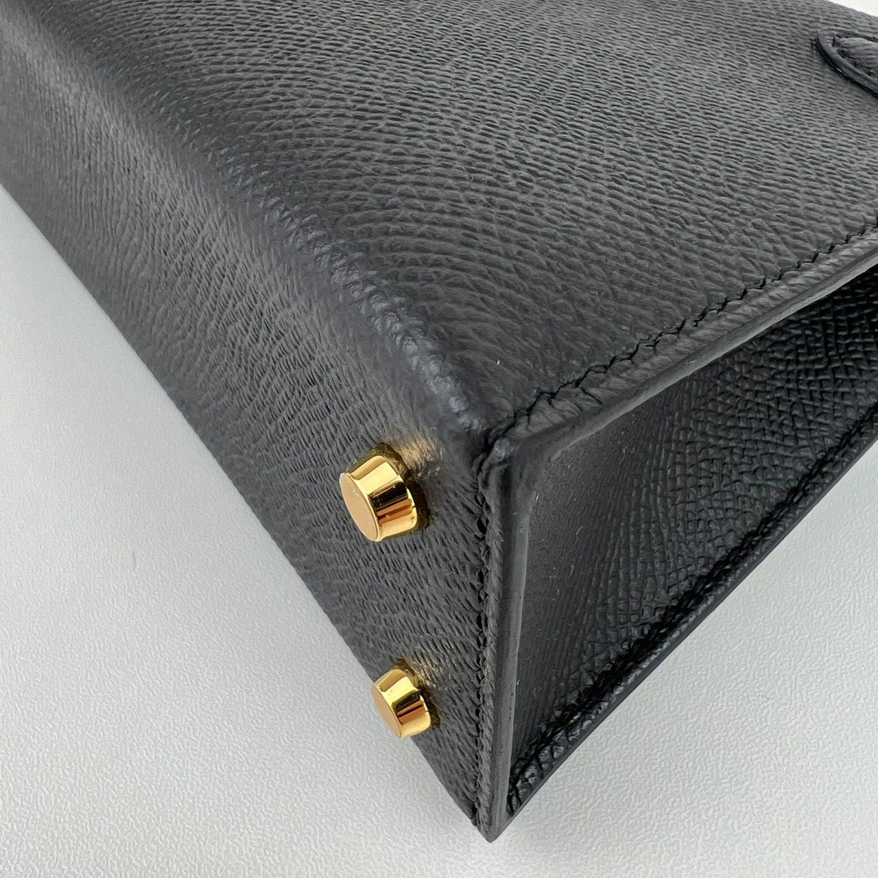 Mini kelly ミニケリー Black ブラック GHW ゴールド金具 W刻印 Epsom エプソン