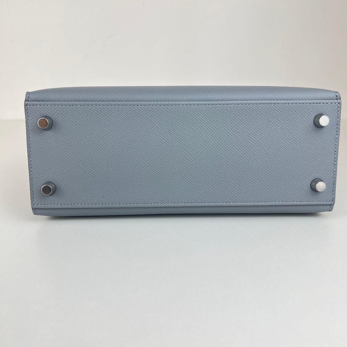 Hermès エルメス Kelly25 ケリー25 Stamp-K K刻印 Epsom エプソン Gris pantian グリパンタン PHW シルバー金具