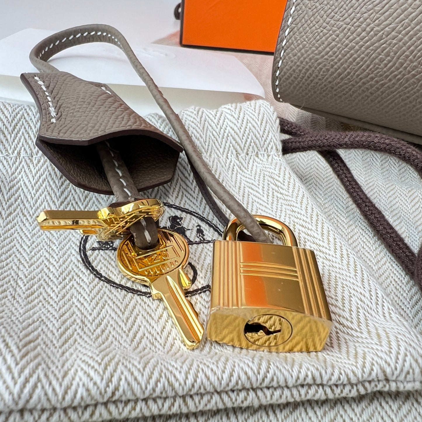 Birkin30 バーキン30 Etoupe エトープ GHW ゴールド金具 Stamp-W W刻印 Epsom エプソン