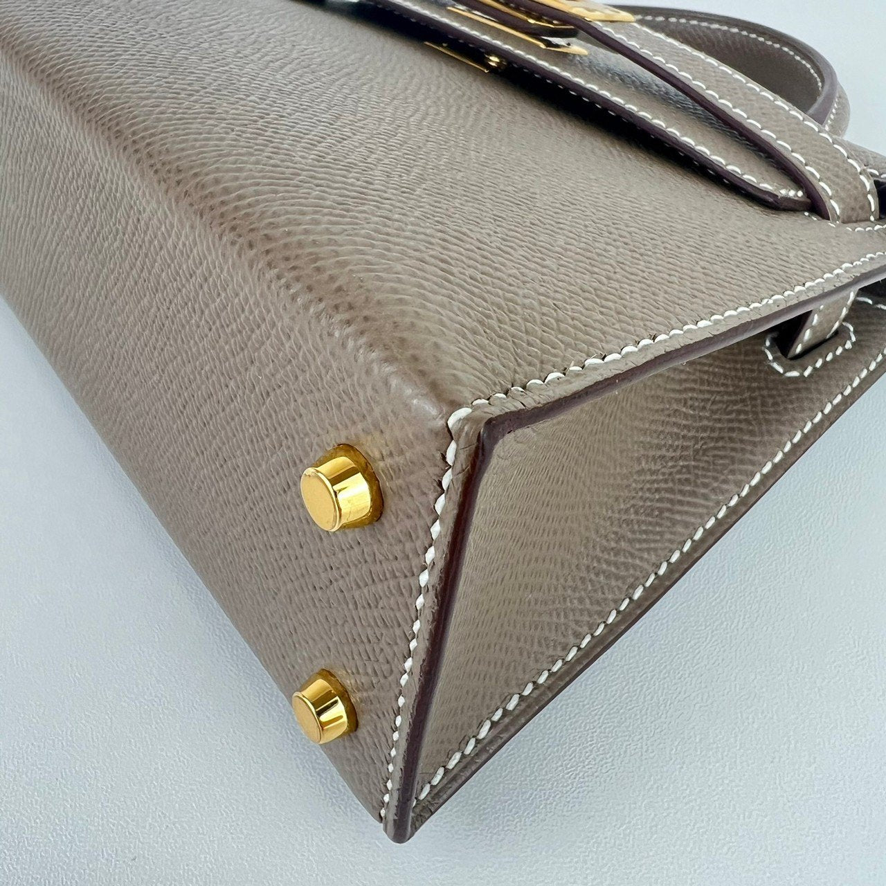 Mini kelly ミニケリー Etoupe エトープ GHW ゴールド金具Epsom エプソン Stamp-W W刻印