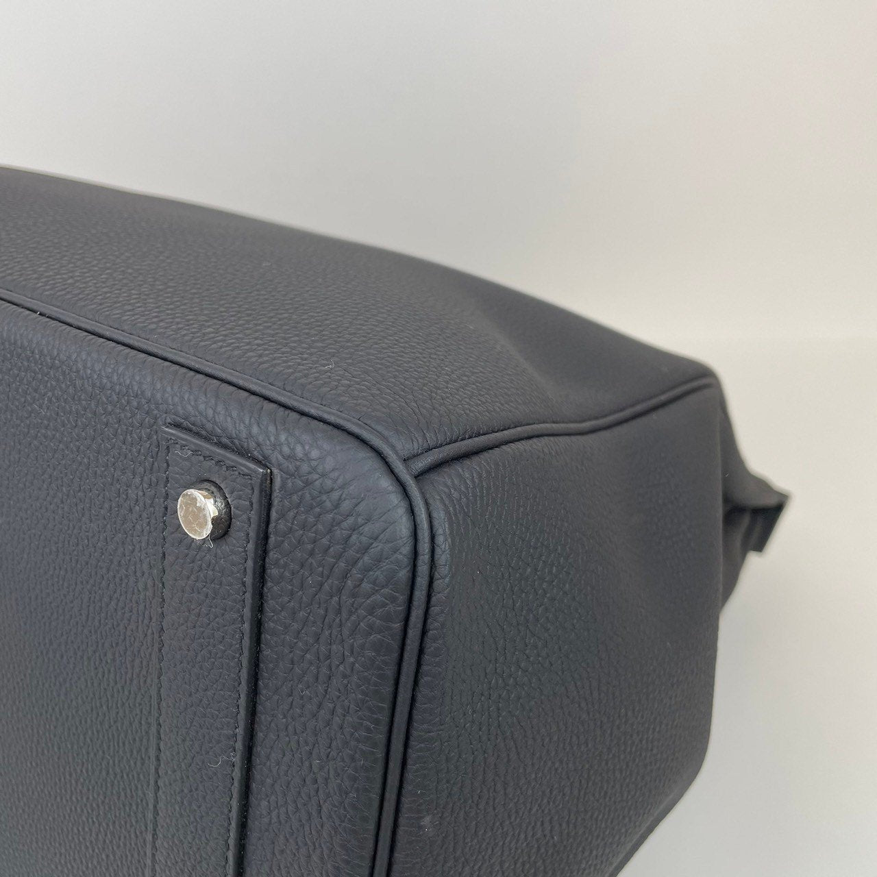 Haut a Courroies 40 オータクロア40 Black ブラック Togo トゴ PHW シルバー金具 Stamp-Z Z刻印