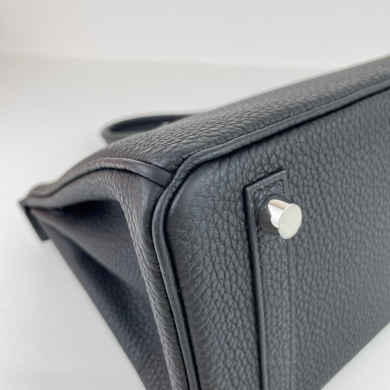 Birkin25 バーキン25 Black ブラック Togo トゴ PHW シルバー金具 Stamp-W W刻印
