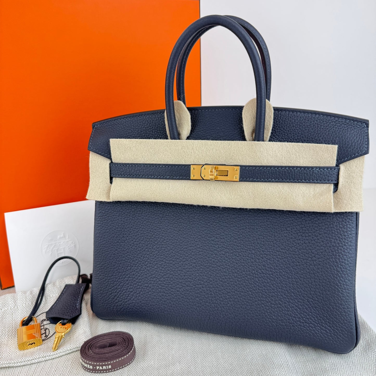 Birkin25 バーキン25 Caban キャバン GHW ゴールド金具 Stamp-W W刻印 Togo トゴ