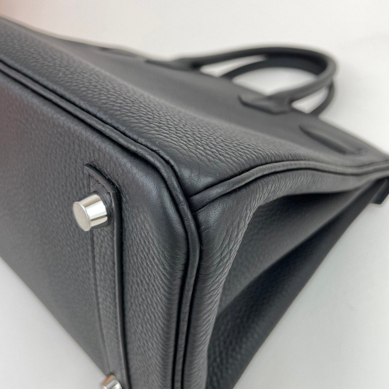 Birkin30 バーキン30 Noir ノワール Togo トゴ PHW シルバー金具 B刻