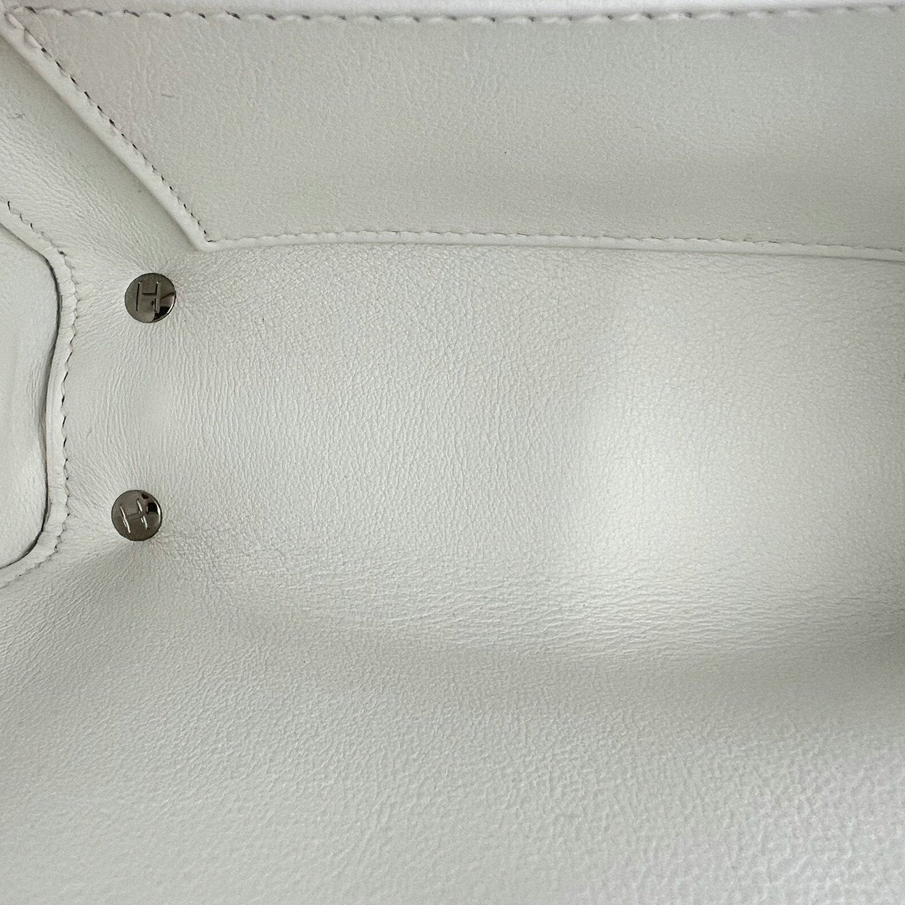 Mini kelly picnic ミニケリーピクニック Blanc ブランク PHW シルバー金具 B刻