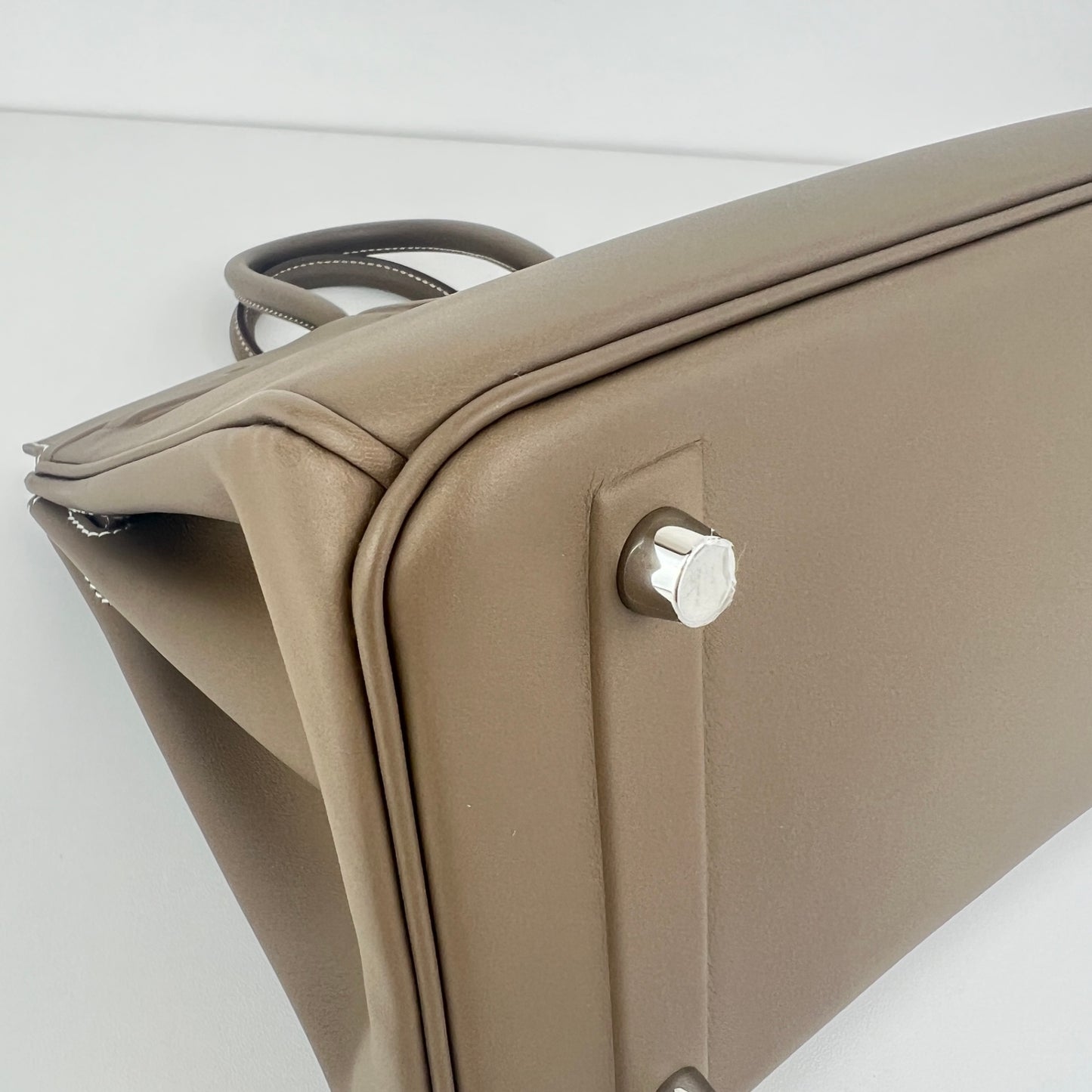Birkin25 shadow バーキン25 シャドウ Etoupe エトープ PHW シルバー金具 Stamp-W W刻印 Swift スイフト