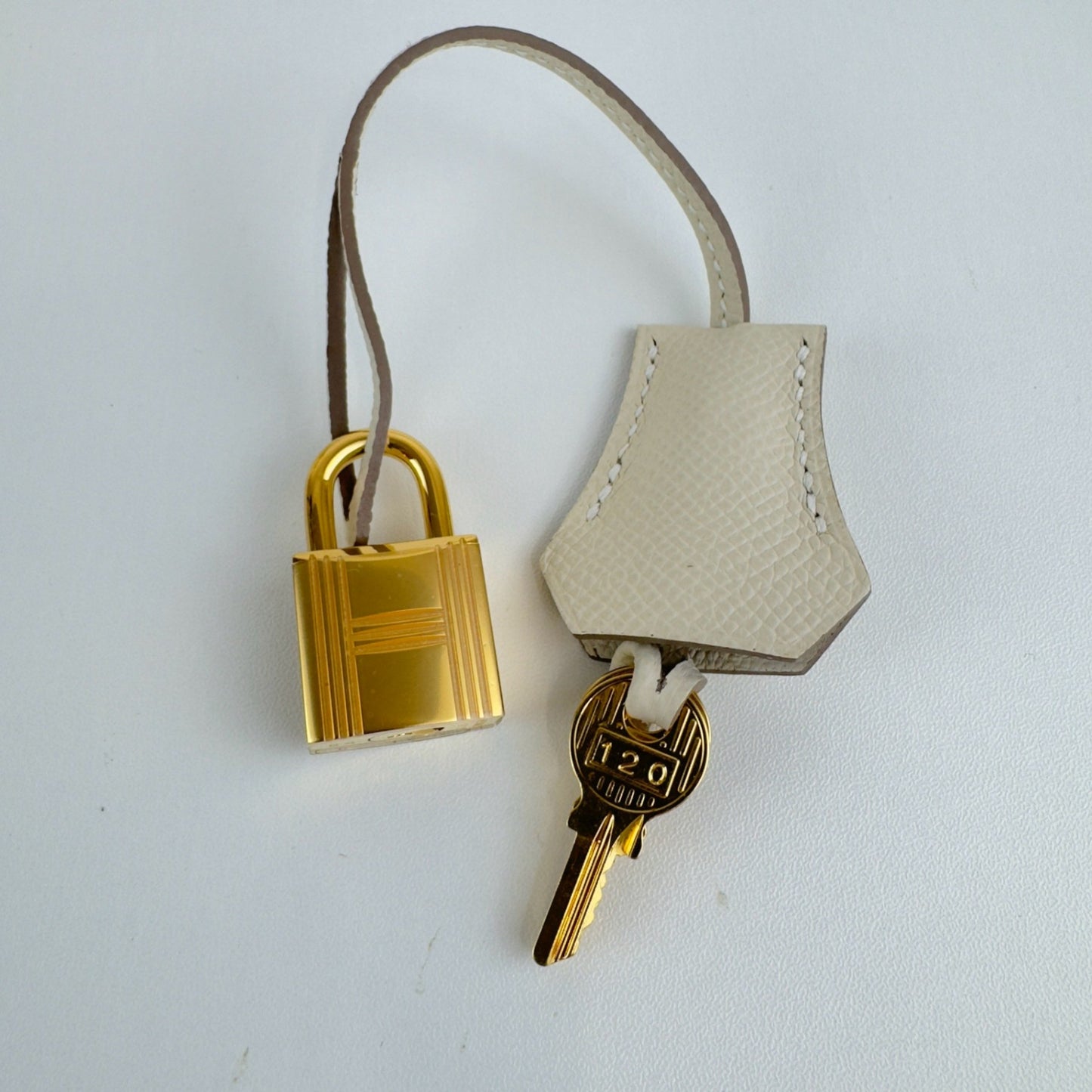 Birkin25 sellier バーキン25 セリエ Craie クレ GHW ゴールド金具 B刻 Epsom エプソン