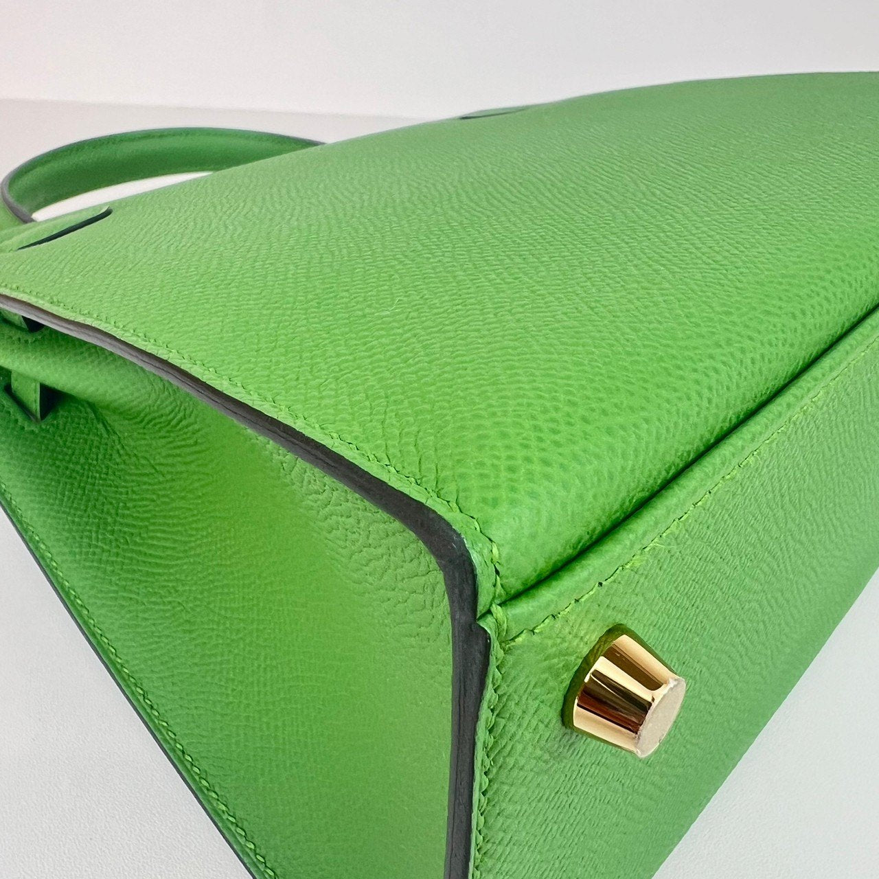 Kelly25 ケリー25 Vert yucca ヴェールユッカ GHW ゴールド金具 Stamp-B B刻印