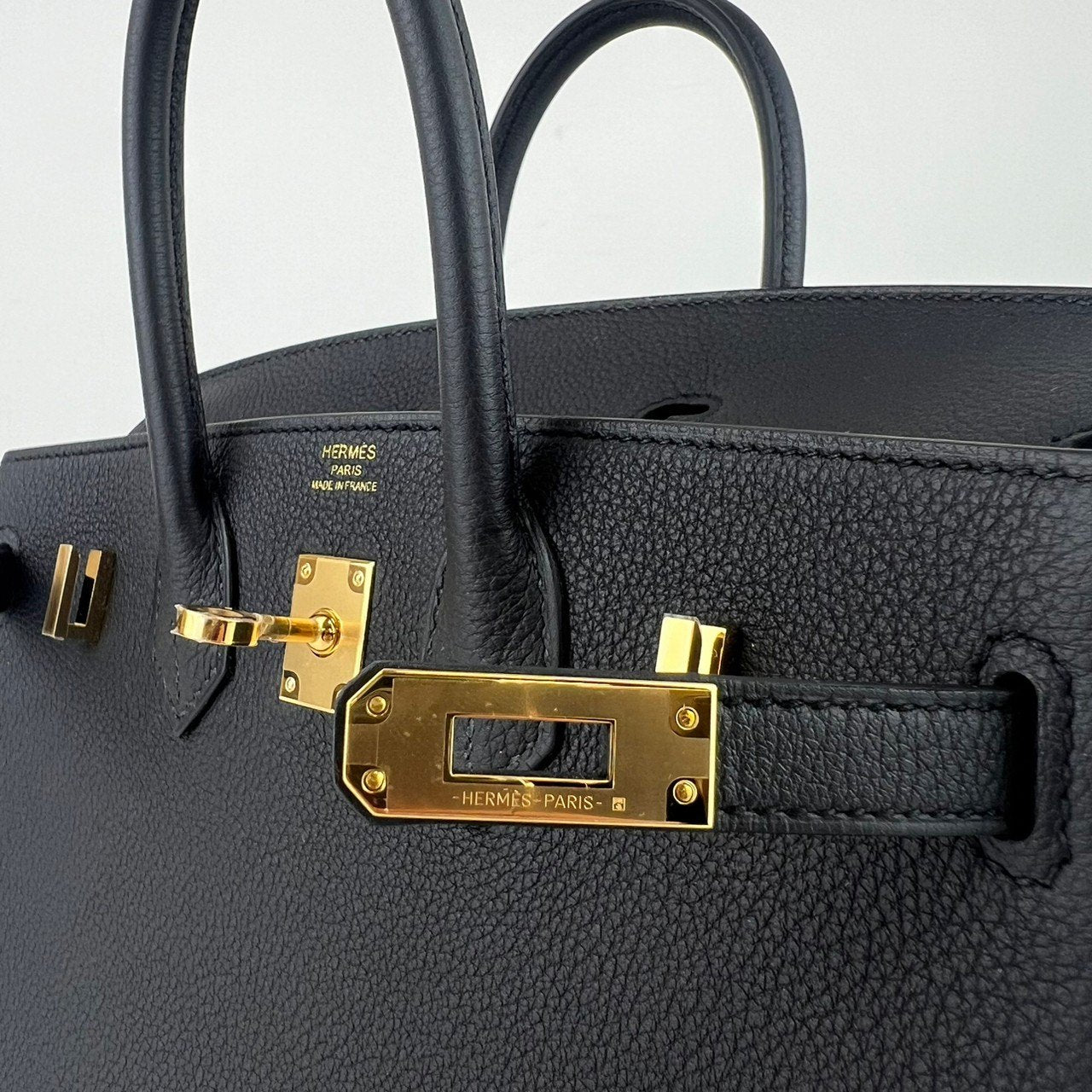 Birkin25 バーキン25 Black ブラック Togo トゴ GHW ゴールド金具 Stamp-W W刻印