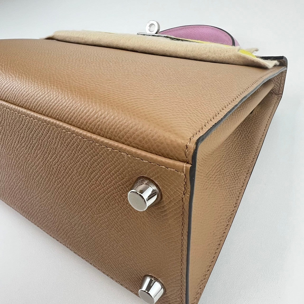 Kelly25 tricolore ケリー25 トリコロール Chai/Lime/Mauve sylvester チャイ/ライム/モーヴシルベストル Epsom エプソン PHW シルバー金具 B刻