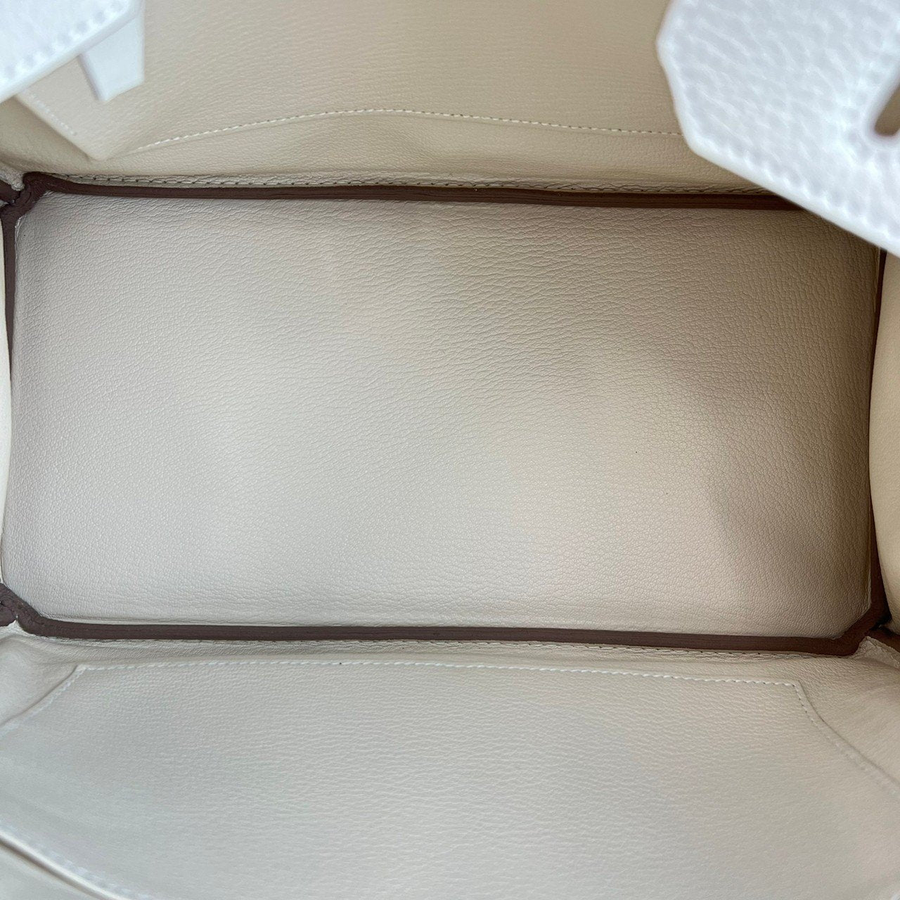 Birkin30 バーキン30 Craie クレTogo トゴ GHW ゴールド金具 Stamp-W W刻 レディースバッグ ハンドバッグ