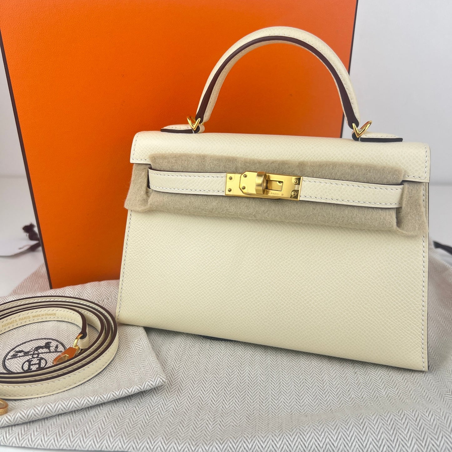 Mini kelly ミニケリー Nata ナタ GHW ゴールド金具 Epsom エプソン Stamp-Z Z刻印