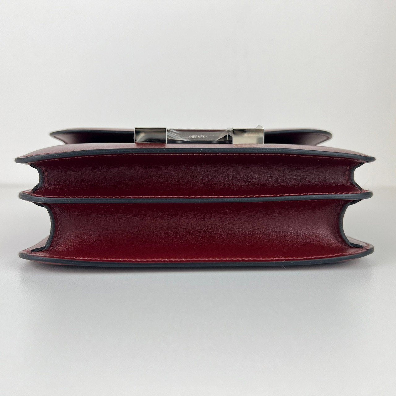 Constance mini コンスタンスミニ Rouge H ルージュアッシュ Box calf ボックスカーフ PHW シルバー金具 Stamp-W W刻印