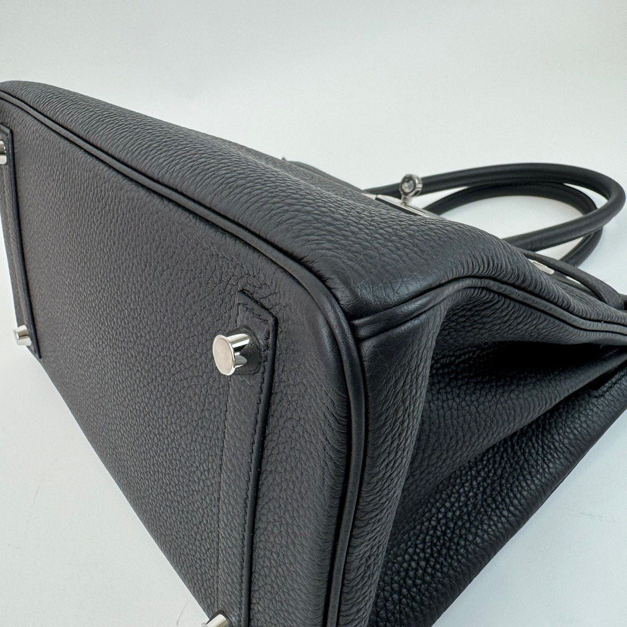 Birkin30 バーキン30 Noir ノワール Togo トゴ PHW シルバー金具 B刻