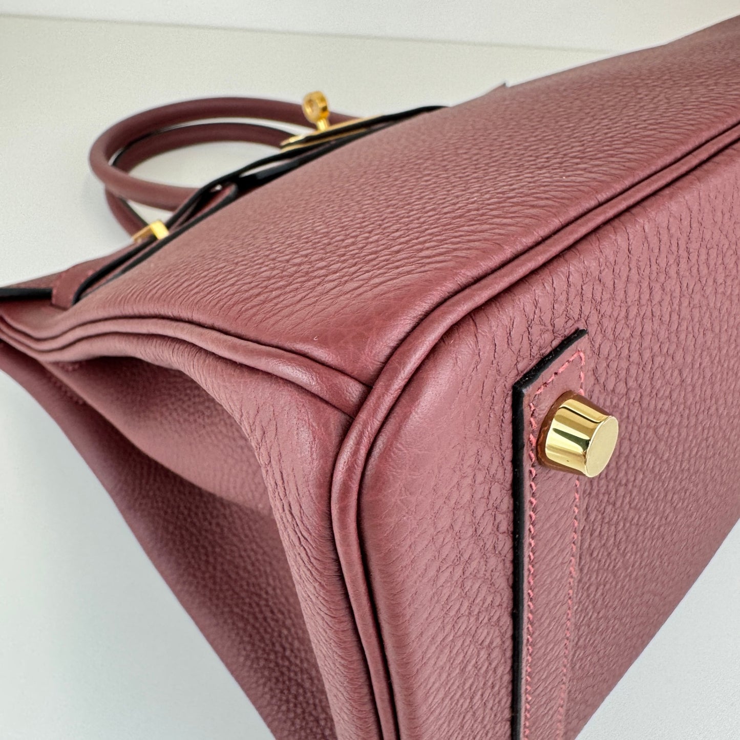 Birkin30 バーキン30 Rouge H ルージュアッシュ GHW ゴールド金具 Togo トゴ Stamp-W W刻印