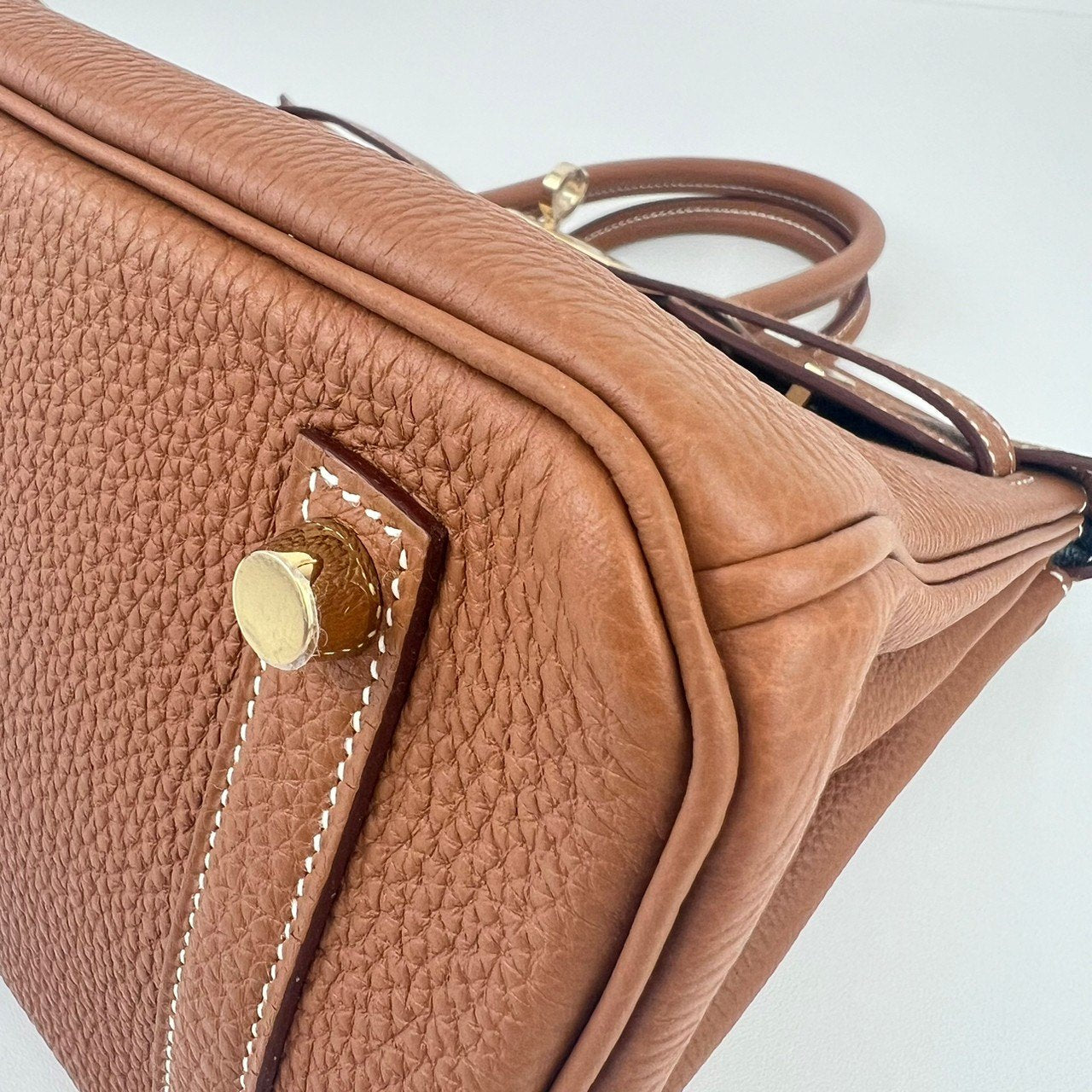 Birkin25 Verso バーキン25 ヴェルソ Gold Graphite ゴールド グラファイト PMBHW シャンパンゴールド金具 Togo トゴ Stamp-W W刻