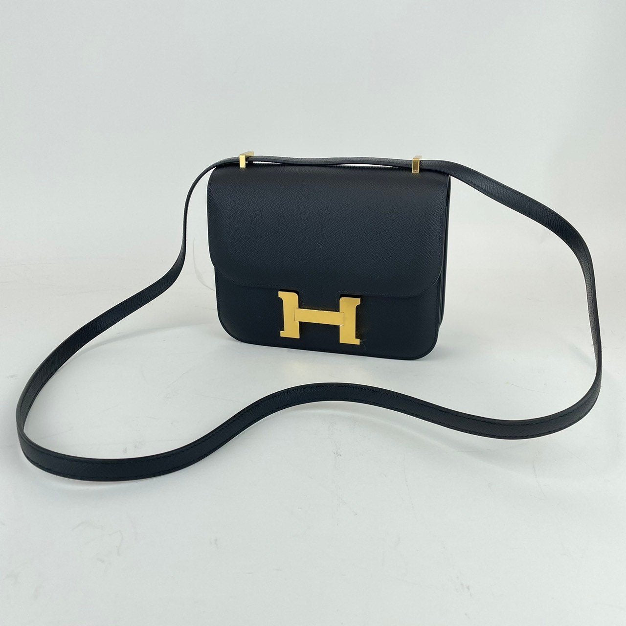 Constance mini コンスタンスミニ Black ブラック Epsom エプソン ゴールド金具 B刻 ショルダーバッグ レディースバッグ