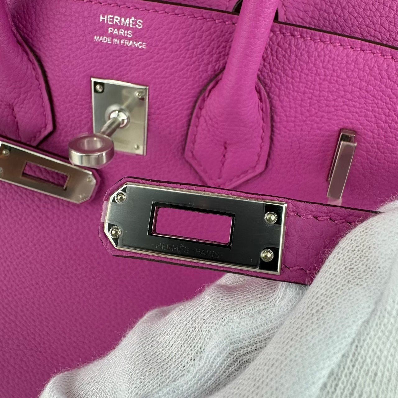 Birkin25 バーキン25 Magnolia マグノリア Togo トゴ PHW シルバー金具 C刻