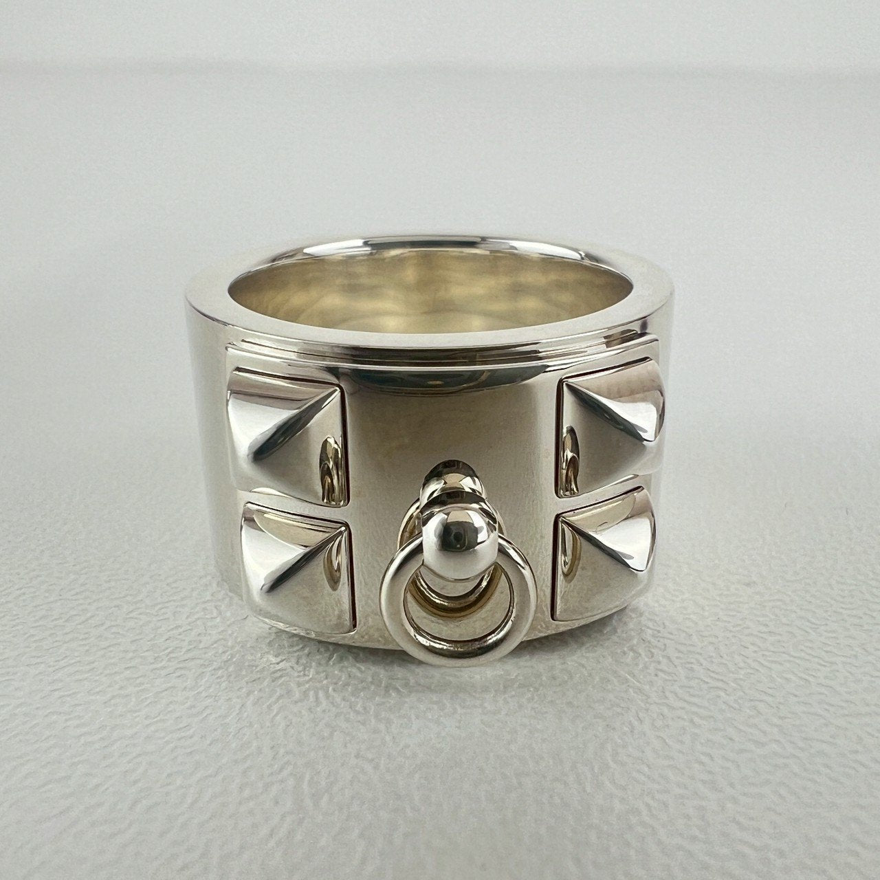 Hermès エルメス Collier de chien ring コリエ・ド・シアン リング シルバー925/1000
