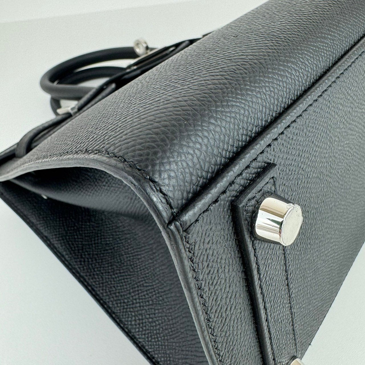 Birkin25 バーキン25 Black ブラック PHW シルバー金具 Epsom エプソン Stamp-W W刻印