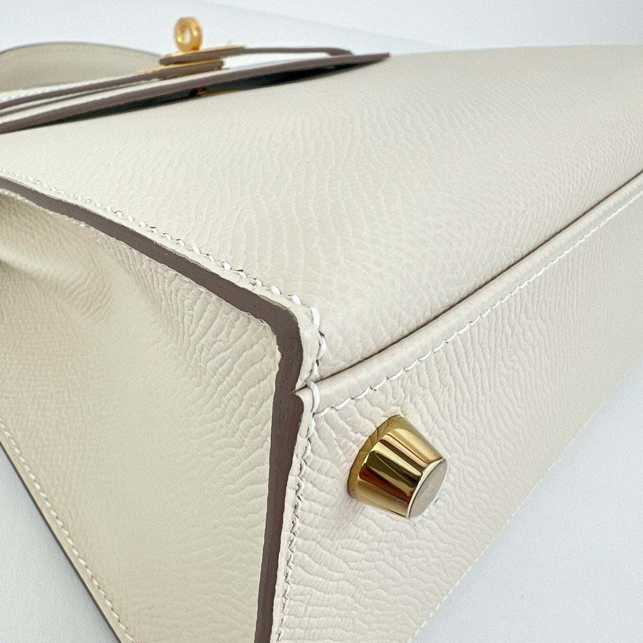 Kelly25 ケリー25 Craie クレ GHW ゴールド金具 Epsom エプソン Stamp-W W刻印